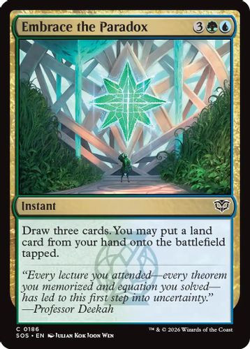 [SOS-0186](C) Embrace the Paradox (Foil)