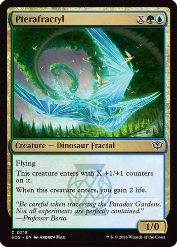 [SOS-0215](C) Pterafractyl (Foil)