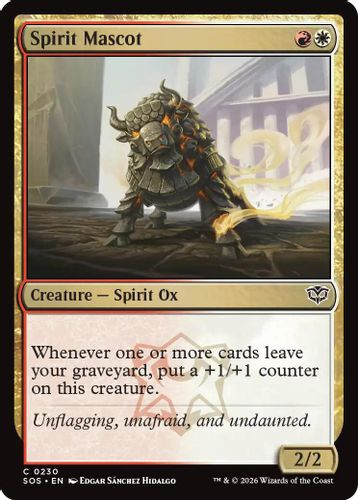 [SOS-0230](C) Spirit Mascot (Foil)