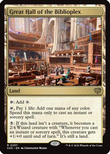 [SOS-0257](R) Great Hall of the Biblioplex