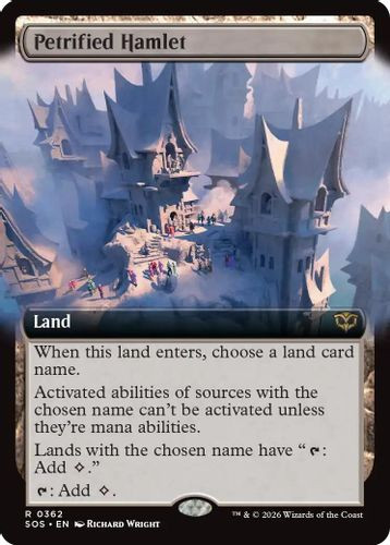 [SOS-0362](R) Petrified Hamlet (Extended Art)