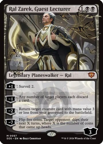 [SOS-0097](M) Ral Zarek, Guest Lecturer (Foil)