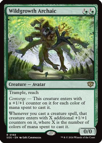 [SOS-0168](R) Wildgrowth Archaic (Foil)