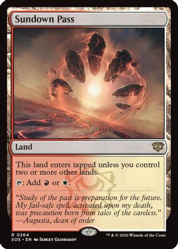 [SOS-0264](R) Sundown Pass (Foil)