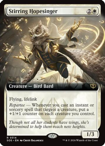 [SOS-0314](R) Stirring Hopesinger (Extended Art) (Foil)