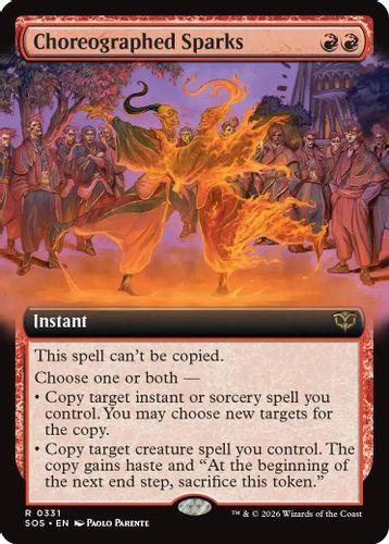 [SOS-0331](R) Choreographed Sparks (Extended Art) (Foil)