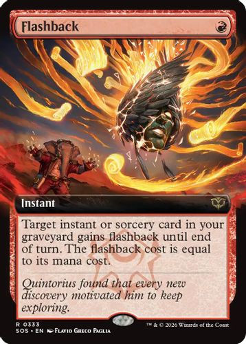 [SOS-0333](R) Flashback (Extended Art) (Foil)