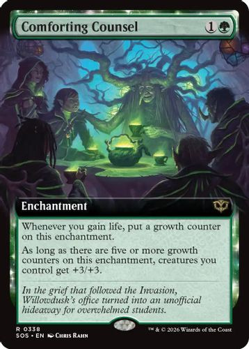 [SOS-0338](R) Comforting Counsel (Extended Art) (Foil)