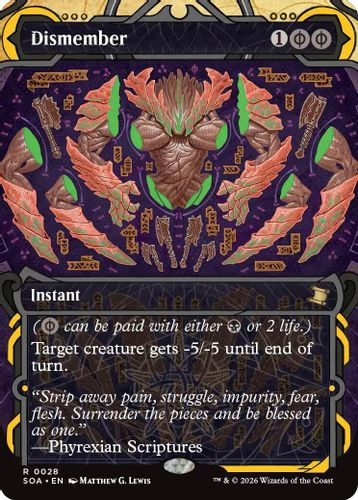 [SOA-0028](R) Dismember (Foil)