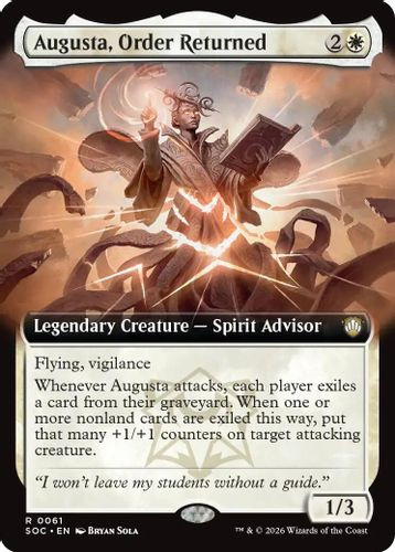 [SOC-0061](R) Augusta, Order Returned (Extended Art)
