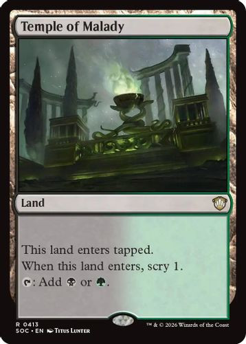 [SOC-0413](R) Temple of Malady