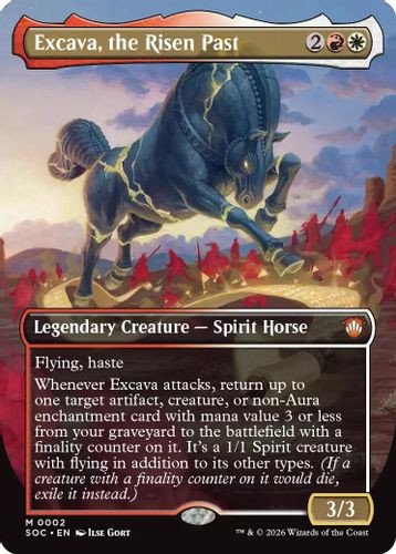 [SOC-0002](M) Excava, the Risen Past (Borderless)