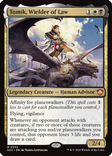 [SOC-0333](M) Tomik, Wielder of Law