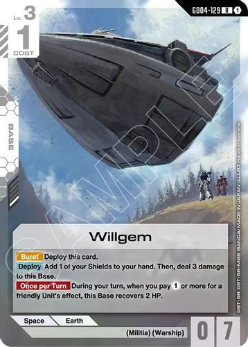 [GD04-129](R) Willgem {Foil}