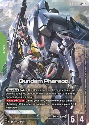 [GD04-018](LR+) Gundam Pharact {Alt Art} {Foil}