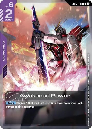 [GD02-110](R) Awakened Power {ST09 Ver.} {Foil}