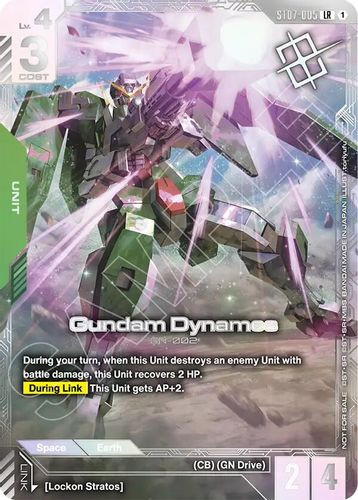 [ST07-005](LR) Gundam Dynames {NTC 2026 Mission 2} {Foil}