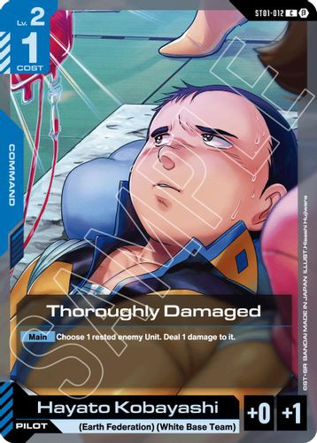 [ST01-012](C) Thoroughly Damaged {Beta Ver.}