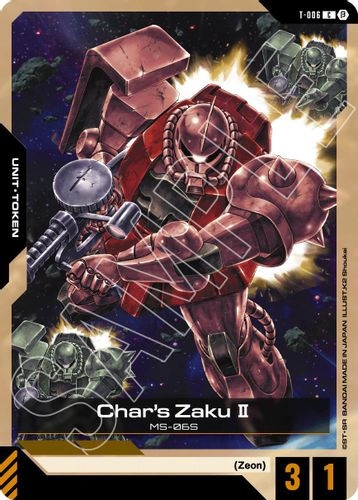 [T-006](C) Char's Zaku II {Beta}