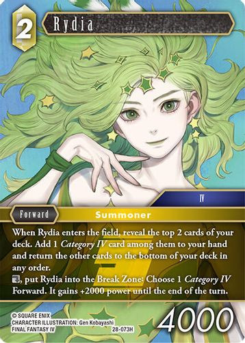 [28-073](H) Rydia (Foil)