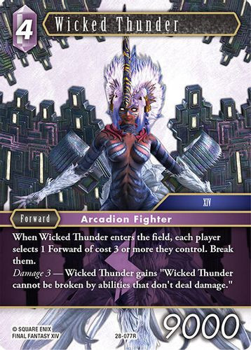 [28-077](R) Wicked Thunder (Foil)