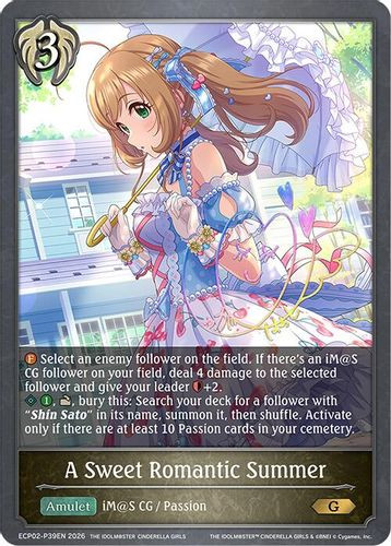 [ECP02-P39EN](PG) A Sweet Romantic Summer (Premium Foil)
