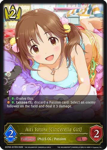 [ECP02-017EN](L) Airi Totoki [Cinderella Girl]