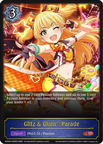 [ECP02-029EN](L) Glitz & Glam Parade