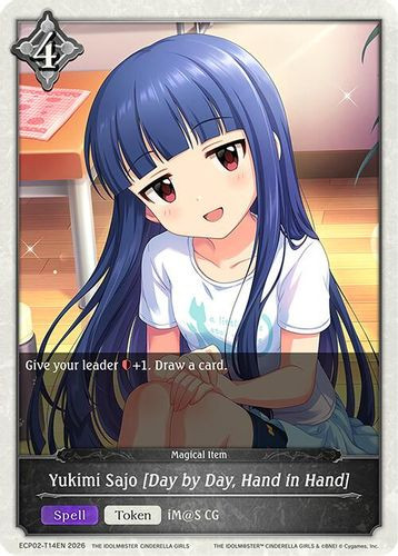 [ECP02-T14EN](T) Yukimi Sajo [Day by Day, Hand in Hand] (Token)