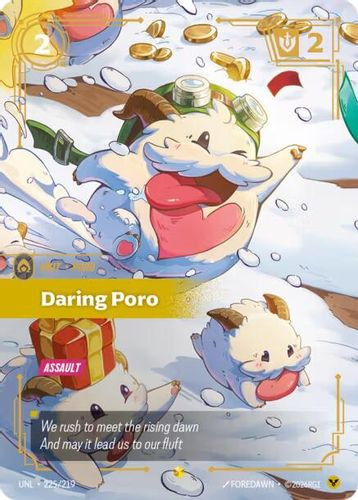 |RB03|[UNL-225/219](SC) Daring Poro {Foil}