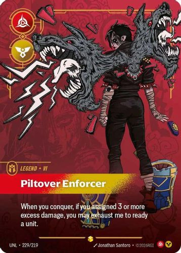 |RB03|[UNL-229/219](SC) Vi - Piltover Enforcer {Foil}
