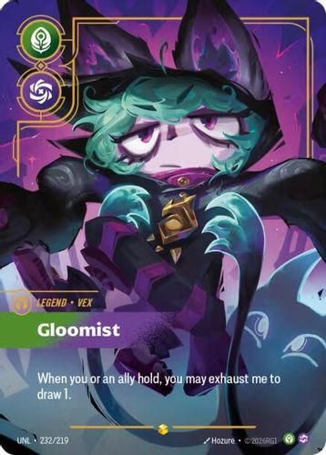 |RB03|[UNL-232/219](SC) Vex - Gloomist {Foil}