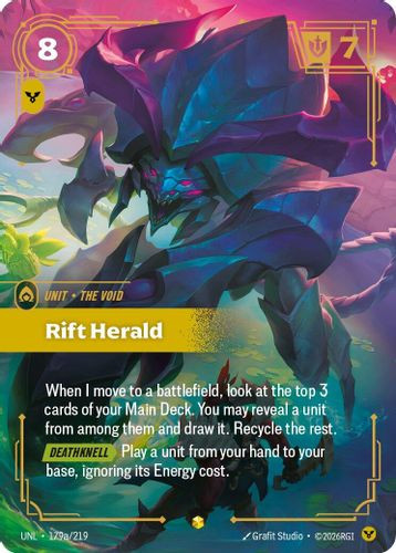 |RB03|[UNL-179a/219](AA) Rift Herald {Alt Art} {Foil}