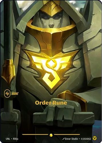 |RB03|[UNL-R06a](C) Order Rune {Alt Art} {Foil}