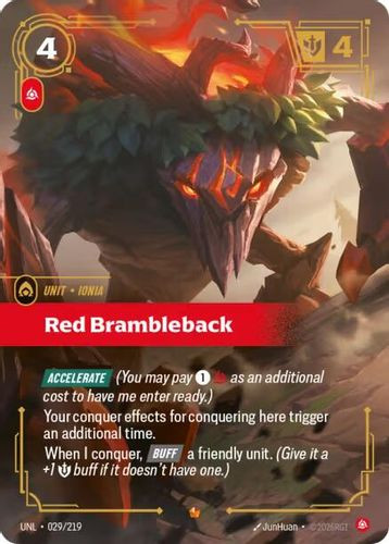 |RB03|[UNL-029/219](E) Red Brambleback {Foil}