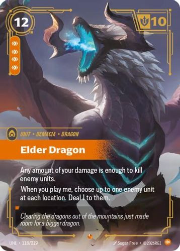 |RB03|[UNL-118/219](E) Elder Dragon {Foil}