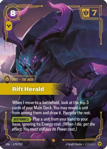 |RB03|[UNL-179/219](E) Rift Herald {Foil}