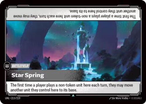 |RB03|[UNL-215/219](U) Star Spring {Foil}