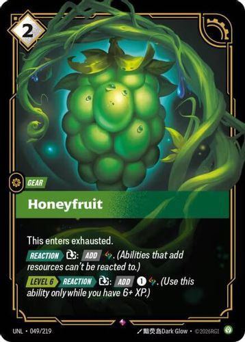 |RB03|[UNL-049/219](R) Honeyfruit {Foil}
