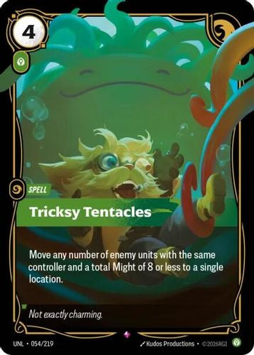 |RB03|[UNL-054/219](R) Tricksy Tentacles {Foil}