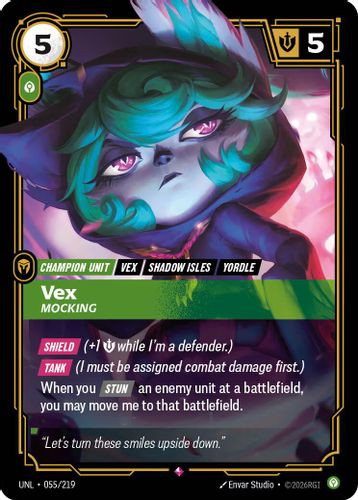 |RB03|[UNL-055/219](R) Vex - Mocking {Foil}