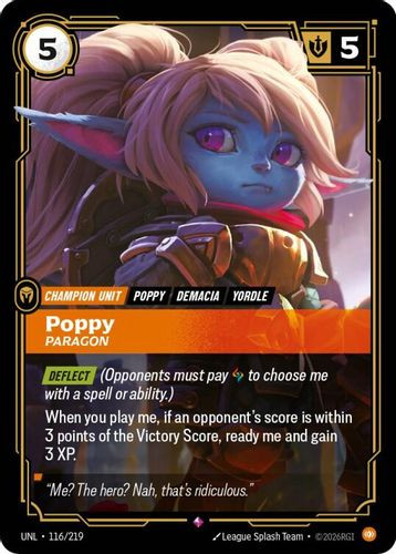 |RB03|[UNL-116/219](R) Poppy - Paragon {Foil}