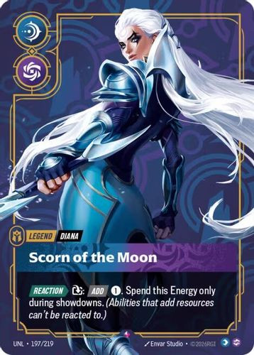 |RB03|[UNL-197/219](R) Diana - Scorn of the Moon {Foil}