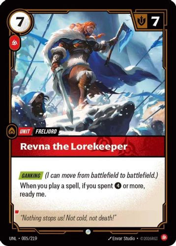 |RB03|[UNL-005/219](C) Revna the Lorekeeper
