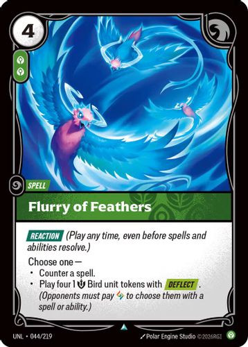 |RB03|[UNL-044/219](U) Flurry of Feathers