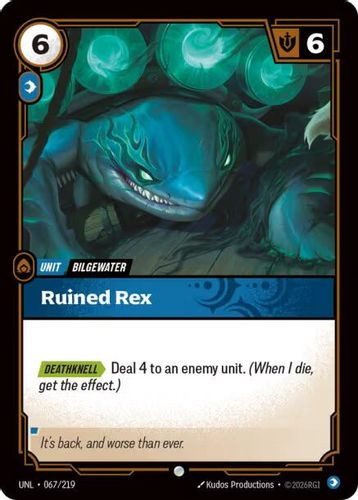 |RB03|[UNL-067/219](C) Ruined Rex