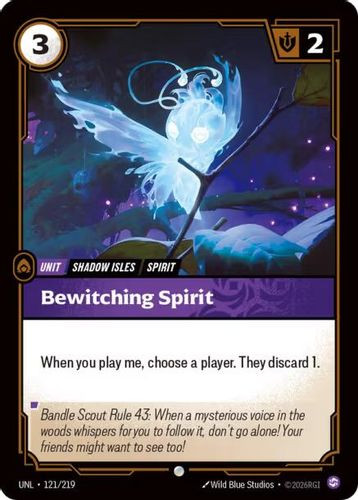 |RB03|[UNL-121/219](C) Bewitching Spirit