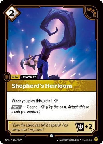|RB03|[UNL-158/219](C) Shepherd's Heirloom