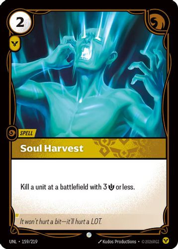 |RB03|[UNL-159/219](C) Soul Harvest