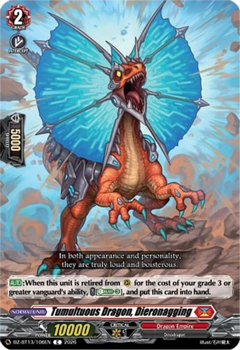 [DZ-BT13/106EN](C) Tumultuous Dragon, Dieronagging
